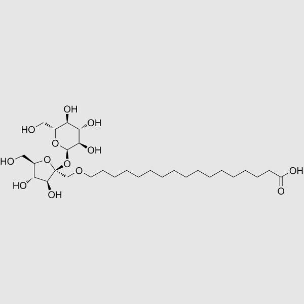 Sucrose stearate structure, CAS 25168-73-4