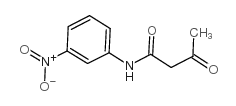 N-(3-Nitrophenyl)-3-oxobutanamide structure, CAS 25233-49-2