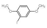 2-Iodo-1,4-dimethoxybenzene structure, CAS 25245-35-6