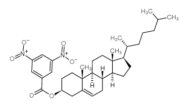 Cholesterol 3,5-dinitrobenzoate structure, CAS 25279-63-4