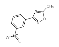 3-(3-Nitrophenyl)-5-methyl-1,2,4-oxadiazole structure, CAS 25283-98-1