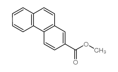 2-Phenanthrenecarboxylic acid methyl ester structure, CAS 25308-63-8