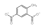 Dinitrotoluene structure, CAS 25321-14-6