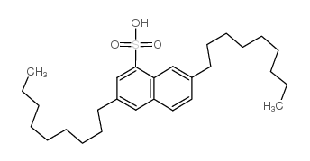 Dinonylnaphthalenesulfonic acid structure, CAS 25322-17-2