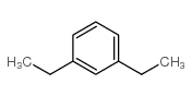 Diethylbenzene structure, CAS 25340-17-4