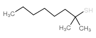 tert-Nonyl mercaptan structure, CAS 25360-10-5