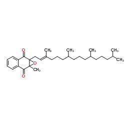 Vitamin K1 2,3-epoxide structure, CAS 25486-55-9