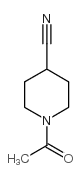 1-Acetylpiperidine-4-carbonitrile structure, CAS 25503-91-7