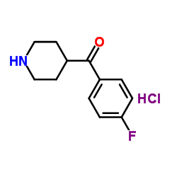 4-(4-Fluorobenzoyl)piperidine hydrochloride structure, CAS 25519-78-2