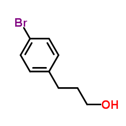 3-(4-Bromophenyl)propan-1-ol structure, CAS 25574-11-2