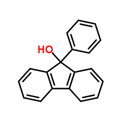 9-Phenyl-9-fluorenol structure, CAS 25603-67-2
