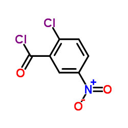 2-Chloro-5-nitrobenzoyl chloride structure, CAS 25784-91-2