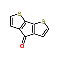 4H-Cyclopenta[2,1-b:3,4-b']dithiophen-4-one structure, CAS 25796-77-4
