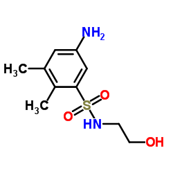 5-Amino-N-(2-hydroxyethyl)-2,3-dimethylbenzenesulfonamide structure, CAS 25797-78-8