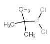 tert-Butyldichlorophosphine structure, CAS 25979-07-1