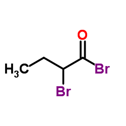 2-Bromobutyryl bromide structure, CAS 26074-52-2