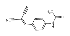 2-(4-Acetamidobenzylidene)malononitrile structure, CAS 26088-79-9