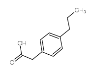 4-Propylphenylacetic acid structure, CAS 26114-12-5