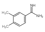 3,4-Dimethylbenzamidine structure, CAS 26130-47-2