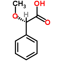 (S)-(+)-alpha-Methoxyphenylacetic acid structure, CAS 26164-26-1