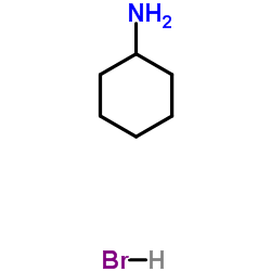 Cyclohexylamine hydrobromide structure, CAS 26227-54-3