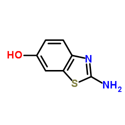 2-Amino-6-hydroxybenzothiazole structure, CAS 26278-79-5