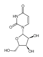 L-Uridine structure, CAS 26287-69-4