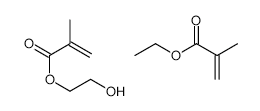 Ethyl methacrylate-2-hydroxyethyl methacrylate copolymer structure, CAS 26335-61-5