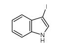 3-Iodoindole structure, CAS 26340-47-6