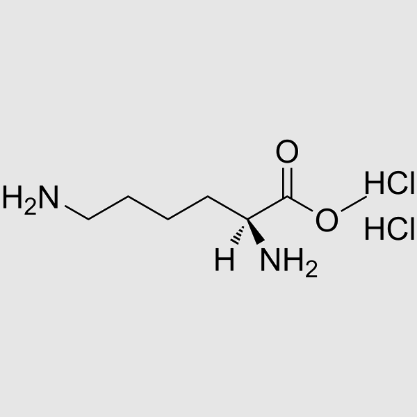 Methyl L-lysinate dihydrochloride structure, CAS 26348-70-9