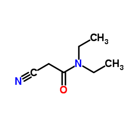 N,N-Diethylcyanoacetamide structure, CAS 26391-06-0