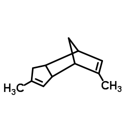 Methylcyclopentadiene dimer structure, CAS 26472-00-4
