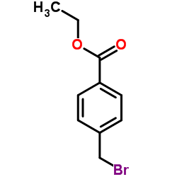 Ethyl 4-(bromomethyl)benzoate structure, CAS 26496-94-6