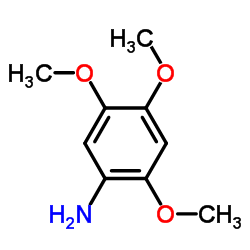 2,4,5-Trimethoxyaniline structure, CAS 26510-91-8