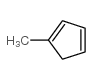 Methylcyclopenta-1,3-diene structure, CAS 26519-91-5