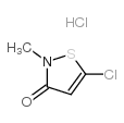 5-Chloro-2-methyl-2H-isothiazol-3-one hydrochloride structure, CAS 26530-03-0