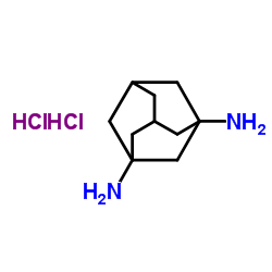 1,3-Diaminoadamantane dihydrochloride structure, CAS 26562-81-2