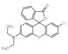 2'-Chloro-6'-diethylaminofluoran structure, CAS 26567-23-7