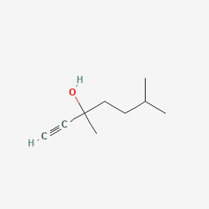N,N-Bis(2-hydroxyethyl)ethylenediamine structure, CAS 3197-06-6