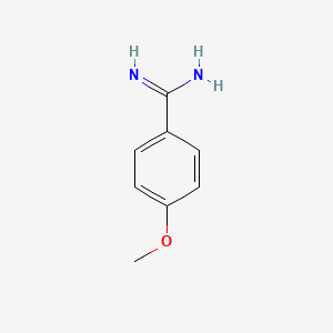 4-METHOXYBENZAMIDINE FOR FLUORESCENCE structure, CAS 22265-37-8