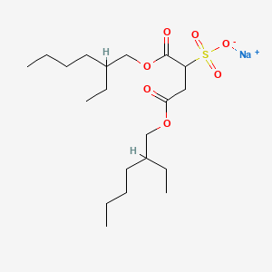 Docusate sodium structure, CAS 577-11-7