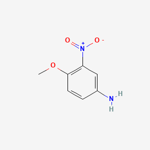 4-Methoxy-3-nitroaniline structure, CAS 577-72-0
