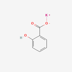 Potassium salicylate structure, CAS 578-36-9