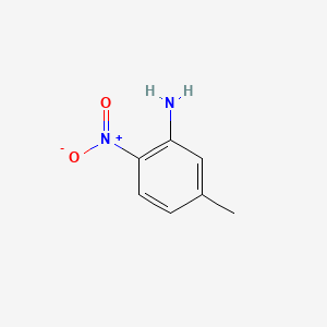 5-Methyl-2-nitroaniline structure, CAS 578-46-1