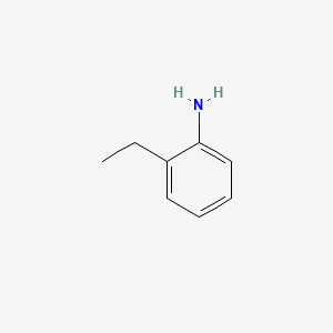 2-Ethylaniline structure, CAS 578-54-1