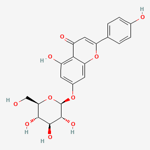 Apigenin 7-glucoside structure, CAS 578-74-5