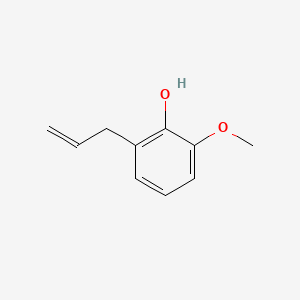 2-Methoxy-6-allylphenol structure, CAS 579-60-2