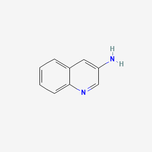 3-Aminoquinoline structure, CAS 580-17-6
