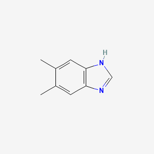 5,6-Dimethylbenzimidazole structure, CAS 582-60-5