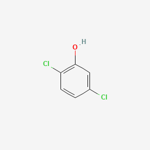 2,5-Dichlorophenol structure, CAS 583-78-8